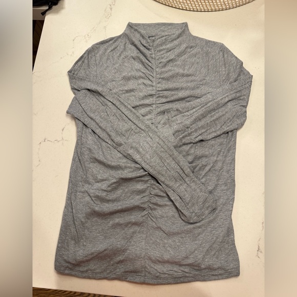 Veronica Beard Theresa Ruched Turtleneck - Picture 5 of 10